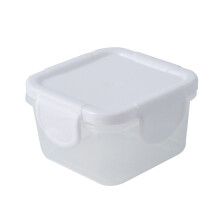 150ml Mini Food Storage Container, Thickened Sealed Baby Food Container (Pure White)