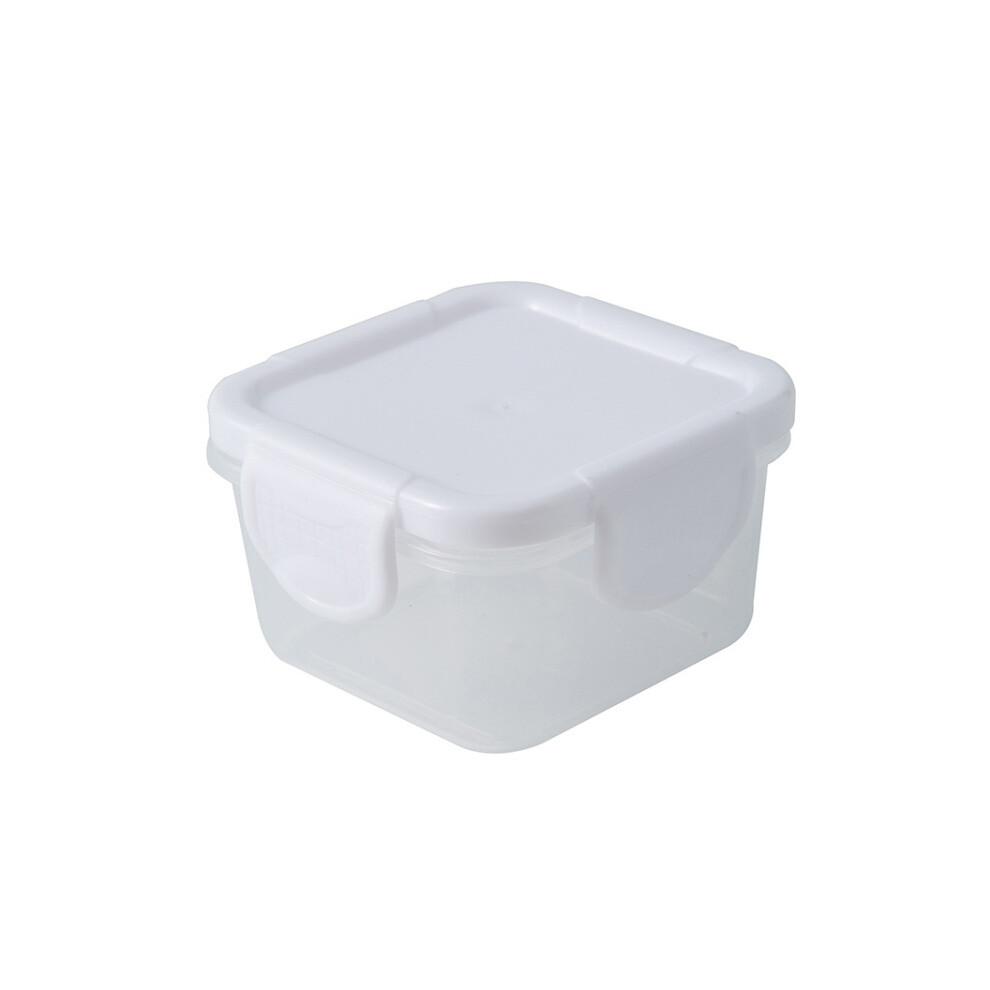 150ml Mini Food Storage Container, Thickened Sealed Baby Food Container (Pure White)