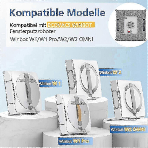 High-performance cleaning pads for Ecovacs Winbot W1 Pro W2 Omni 1