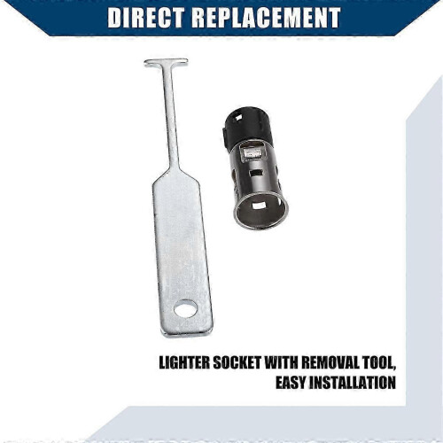 Automotive 12V socket plug with extraction tool for J42059 25776667 2