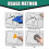 Marble crack repair adhesive compatible with stone, fast drying paste compatible with tile 100ml 5