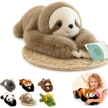 (25.6in, Sloths) Weighted Plush Animals for Kids & Adults - Panda Teddy Bear Dinosaur Stuffed Toys