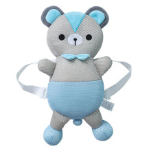 Zaino protettivo regolabile per la testa del bambino, realizzato in tessuto morbido e traspirante con design anti-umidità per gattonare in sicurezza.