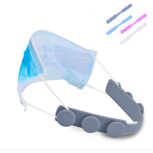 Rallonge de masque, support de masque ajustable, protège-oreilles, en silicone souple anti-serrage, pour hommes, femmes et enfants, lavable et