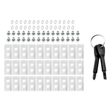 30PCS Replacement Blades for Luba & Yuka All Series Replacement Robotic Lawnmower Blades with Screwdrivers A