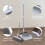 Living And Home Folding Broom and Dustpan Set 2