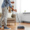 Living And Home Folding Broom and Dustpan Set 3