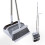 Living And Home Folding Broom and Dustpan Set 4