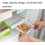 TM15010 Refrigerator Pull-out Storage Box, Drawer-style Egg Storage and Freezer Box (Pink) 4