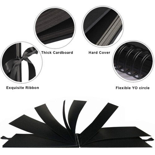 Κιτ Scrapbooking DIY, Χοντρό χαρτί Kraft ιδανικό για φωτογραφίες Polaroid Instax Mini και 2