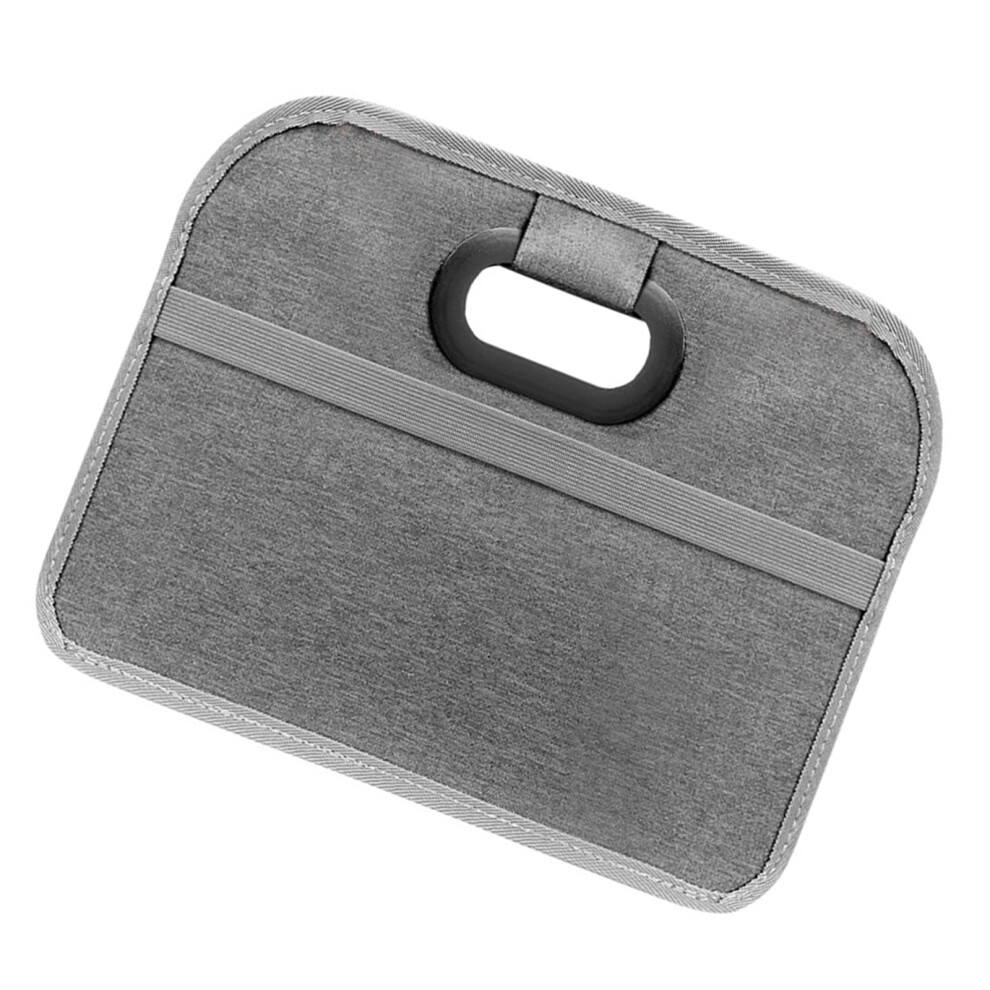 Space Saving Expandable 35 Liter Car Rear Compartment- Gray 7754004338692