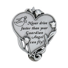 Car Accessory Visors Clips Metal Angel Safety Charm-Type J