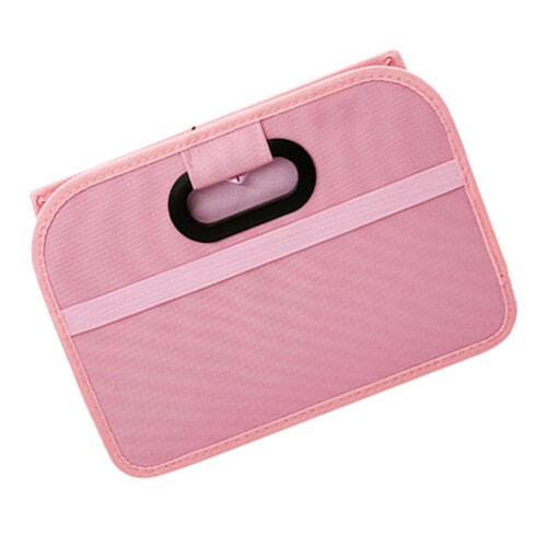 Universal Car Accessories Foldable Cargo Organizer Ideal-Pink