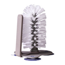 Nettoyeur de verre à récurer avec ventouse, accessoires de-Gris