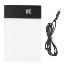 Dimbaar Artcraft Trace Light Pad USB-voeding Lichttafel Slank Lichtpaneel LED Lichtbord Antislip Achterkant Draagbaar Overtekenen Flipboek Verstelbaar