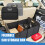 Universal Collapsible Backseat Trunk Organizer Case Design-Red 5