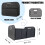 Universal Collapsible Backseat Trunk Organizer Case Design-Red 4