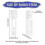 Vertical Blind Replacement Stems compatible with White 30pcs Vertical Blinds Repair 6