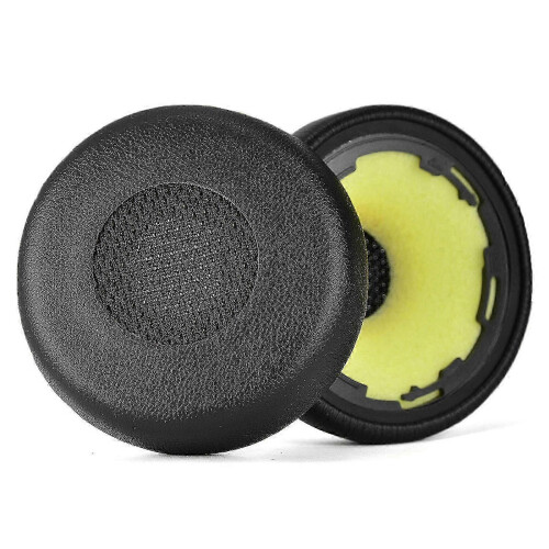 Leather Headset Ear Pads for Jabra Evolve 75 75ms, Replacement Covers 2