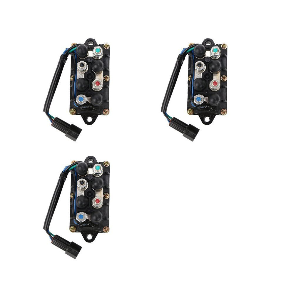 3X Relay Assembly For Outboard Power Trim Tilt Relit Engine (2 & 4 Strokes Marine Motor 25 250 )61A-81950-01-00 4712103977245