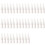 80Pcs 10Ml Spray Bottle Refillable Plastic Mist Nose Nasal Sprayer 1