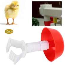 50 Stück Geflügel Hühnchen Trinker Hänge Tassen Küken Automatische Tränken Trink Brunnen für Farm Zubehör