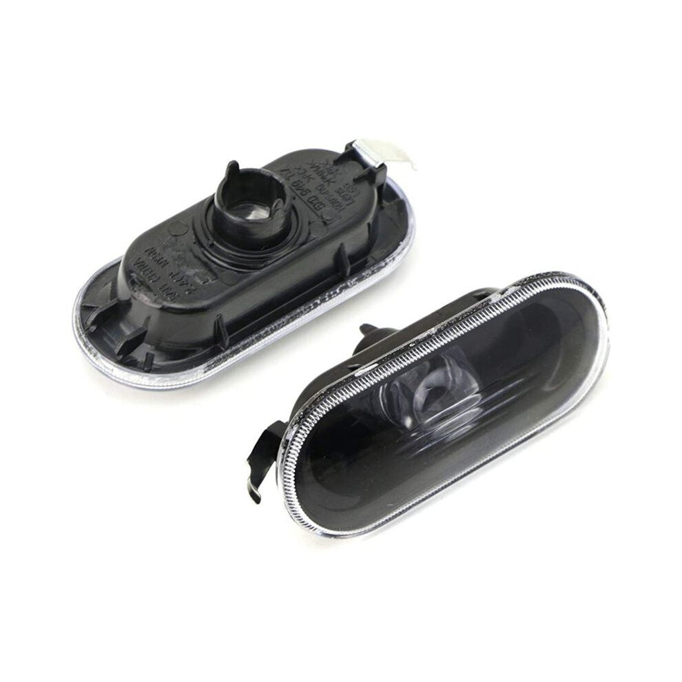 6Pcs Car Side Turn Signal Warning Lamp Cover For Mk4 Bora,B5/B5.5 ,Beetle Light/Black 6031011461836