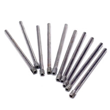 30 Stück 3 mm 1/8 Zoll Diamant-Lochsägen-Kernbohrer, Mauerwerksbohrer für Glasfliesen, Edelsteine, Marmorwerkzeuge