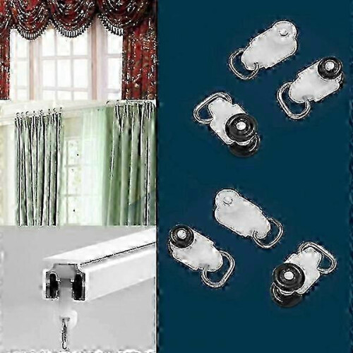 Set di 40 cursori per tende da pergola, compatibili con binari e ganci. 2