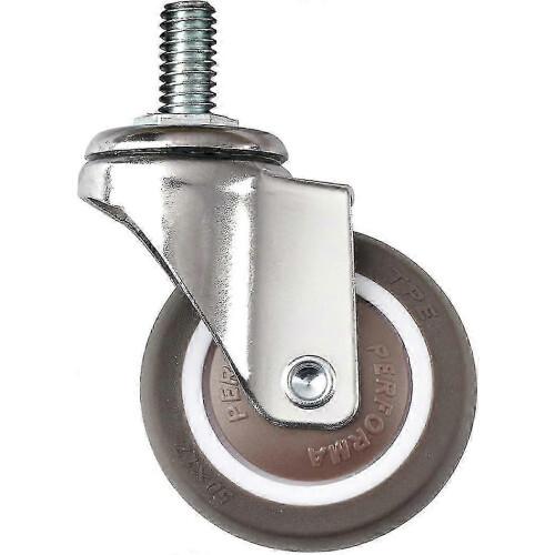 32mm Thread Furniture Casters 4-Pack with TPE Rubber for Easy Mobility 1