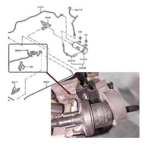 Électrovanne de remplacement pour Volvo C30 V50 S40 0280142412 2