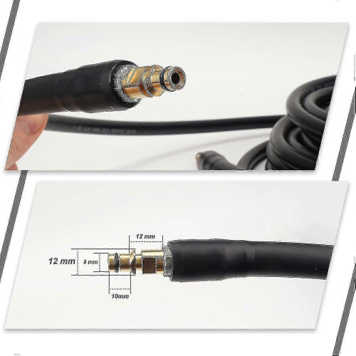 Replacement Pressure Washer Hose for Karcher K Series, 10m with Quick Connect Fitting 2