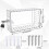 Universal Wall Cover for Thermostat With Key, Clear Large Lock Box 4