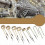 Coil set for induction heater - 8 heating inductor coils 4