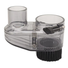Staubschutzschuh für CNC-Fräser, 52 mm Durchmesser, Transparenter CNC-Staubschutzschuh mit 38 mm Schlauchdurchmesser für Spindelmotoren und Fräser