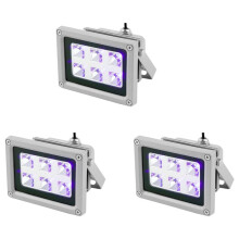 3X 85-260V 405Nm Uv Led Curing Light Lamp Resin for Sla Dlp 3D Printer US Plug