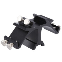 3X for StarPal Finderscope Bracket Dual Finder Scope Mounting Bracket for Astronomical Telescope Finderscope Bracket