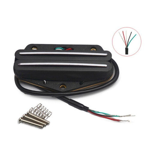 6 Micros de Guitare Micros à Double Rail Chauds  Micros de Pont pour Guitare Télé 2