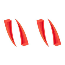 4 PCS Car Paintless Dent Repair Tools Window Wedge Panel Car Door DIY Hand Tool Wedges for Repairing Auto Body