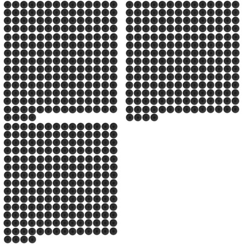 600PCS Replacement Ear Tips Headsets Earbuds Soft Sponge Foam Protective Sleeve Headphone Protector Cover Black