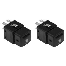 2X 90228200 Car Fog Light Control Push Button for Calibra Astra F Corsa A Corsa B Tigra A 1995 1996