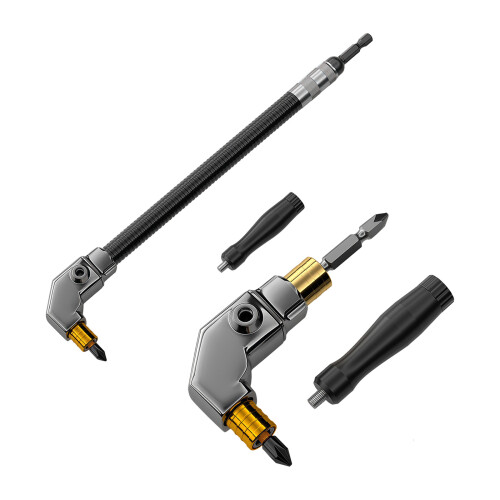 90 Degree Tipped Right Angled Screwdriver Adapter-Extra. long . 1