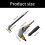 90 Degree Tipped Right Angled Screwdriver Adapter-Extra. long . 4
