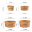 10 τεμάχια για χάρτινα μπολ μιας χρήσης 500ml, στρογγυλά μπολ σούπας, δοχεία φαγ 2