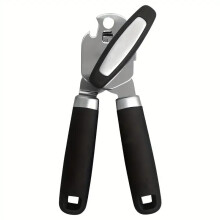 Stainless Steel Can Opener Manual That Work Comes and Also an Ergonomically Jar Opener Suitable for The Elderly with Arthritic Hands_Special Gift