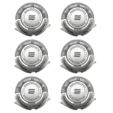 6 stuks HQ8 scheerkoppen, compatibel met Philips PT730, PT735, PT860, PT870 en AT750__Speciaal cadeau