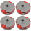 4 X Trimmer Strimmer Spool Amp; Line Double Autofeed Compatible Flymo Fly021_Special Gift 1