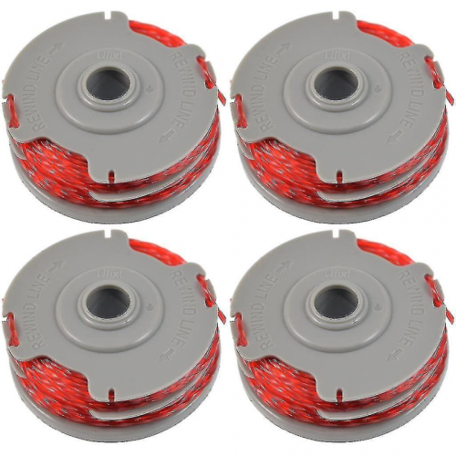 4 X Trimmer Strimmer Spool Amp; Line Double Autofeed Compatible Flymo Fly021_Special Gift