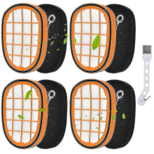 Replace 4 Pack Filters Compatible With Philips Speedpro Max Aqua Handheld Fc6812 Fc6813_Special Gift