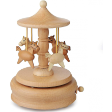 Spieluhr aus Holz – ideales Geschenk für Mädchen zum Valentinstag, Geburtstag oder als Reisegeschenk